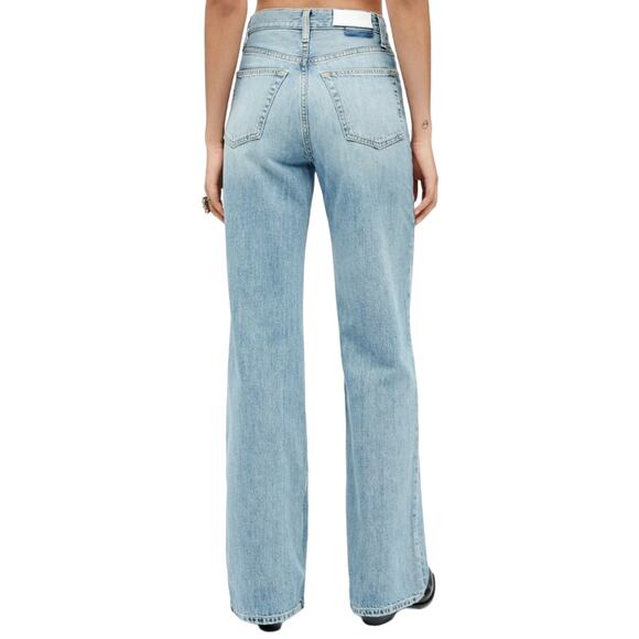 NWT Re/Done 70s Wide Leg Jeans - Picture 3 of 14
